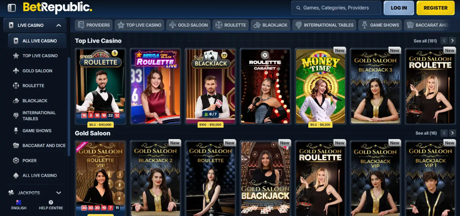 betrepublic-live-casino-page